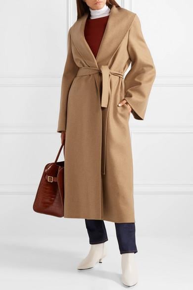 the row camel coat