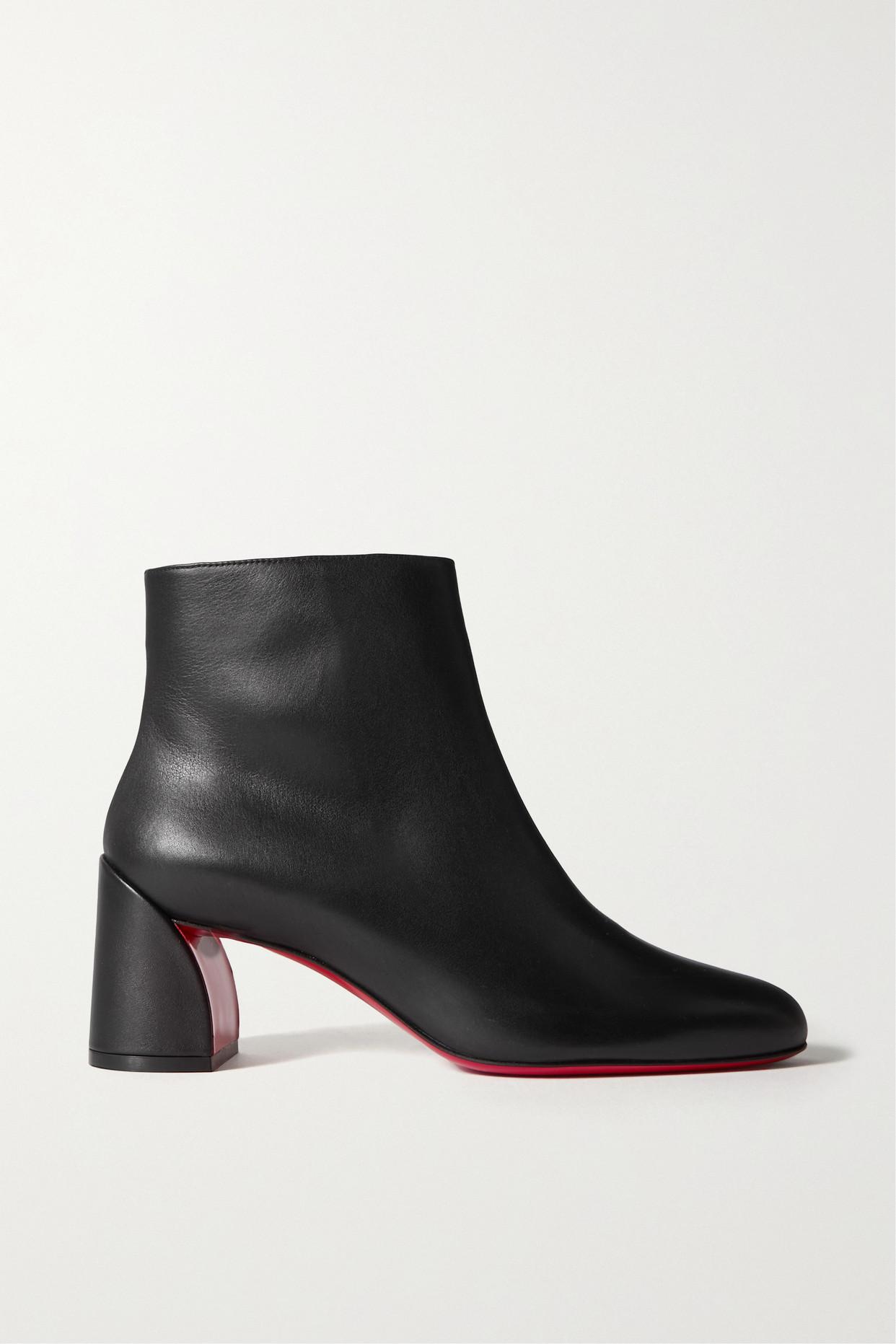 Christian Louboutin Turela 55 Leather Ankle Boots in Black Lyst UK
