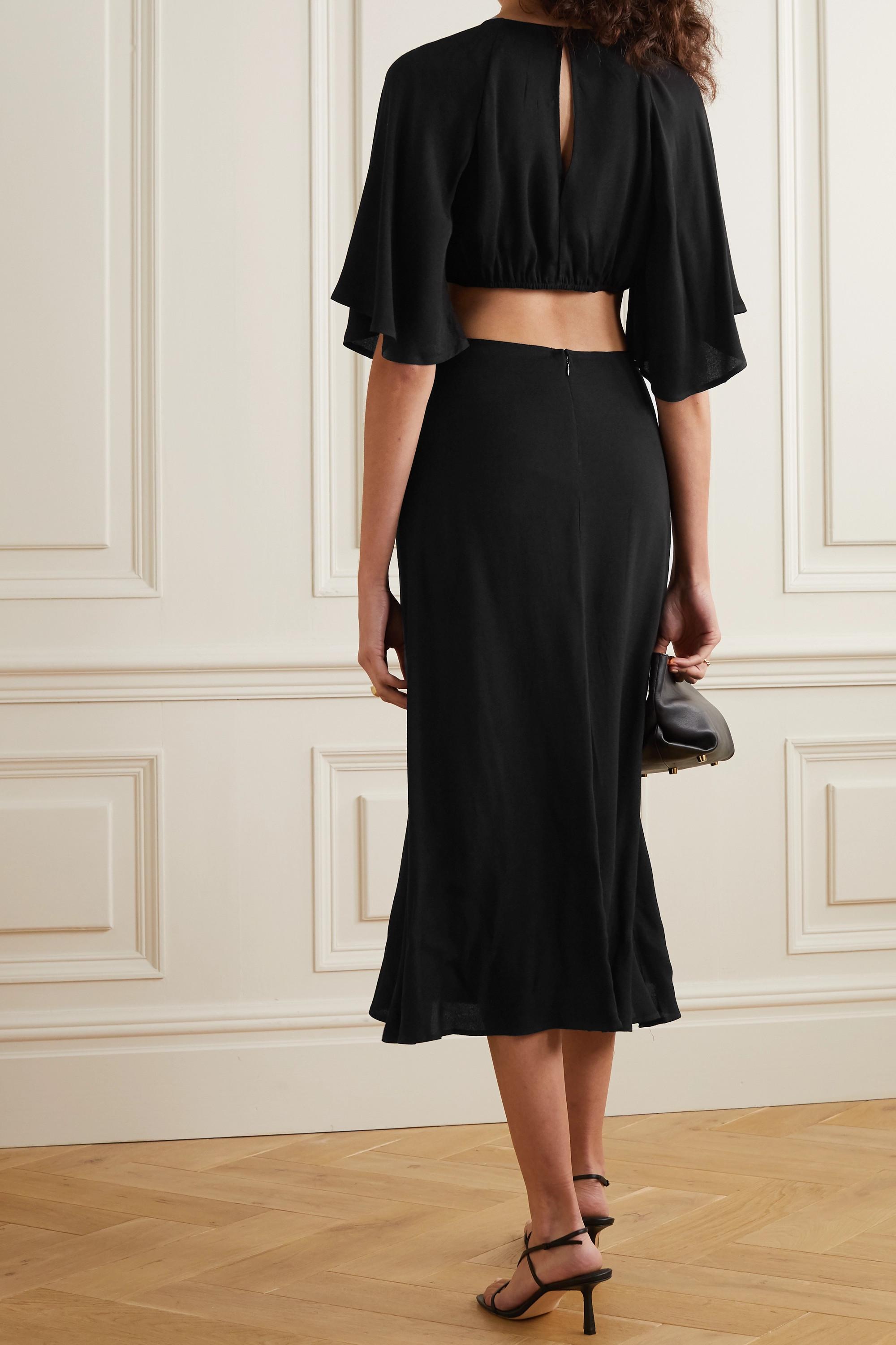 Reformation Synthetic Benny Cutout ...