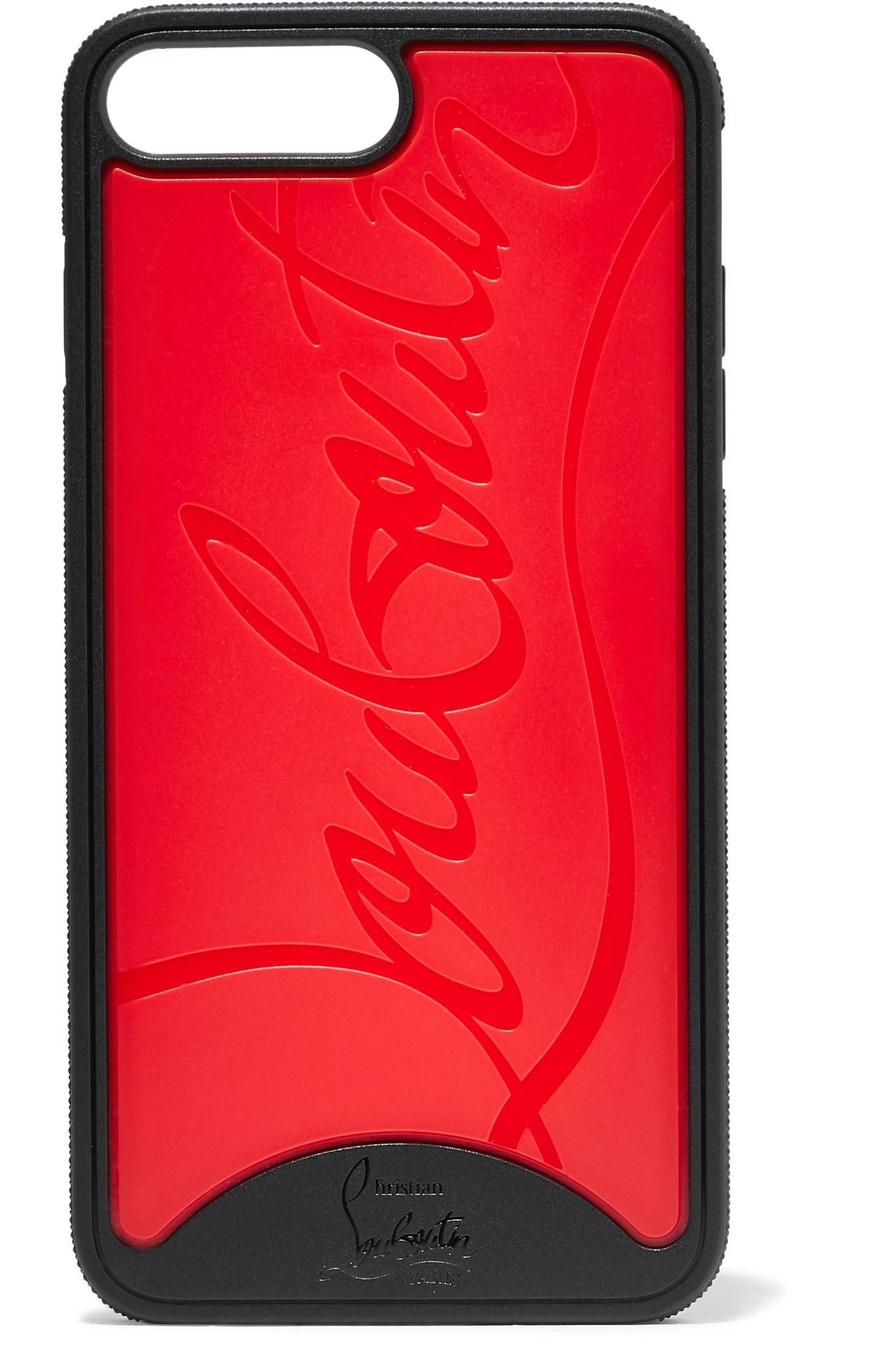 Christian Louboutin Loubiphone Embossed Pvc Iphone 7 And 8 Plus 