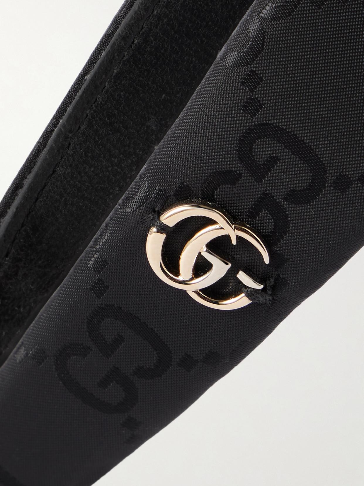 Gucci Embellished Nylon-Jacquard Headband in White | Lyst display picture 2