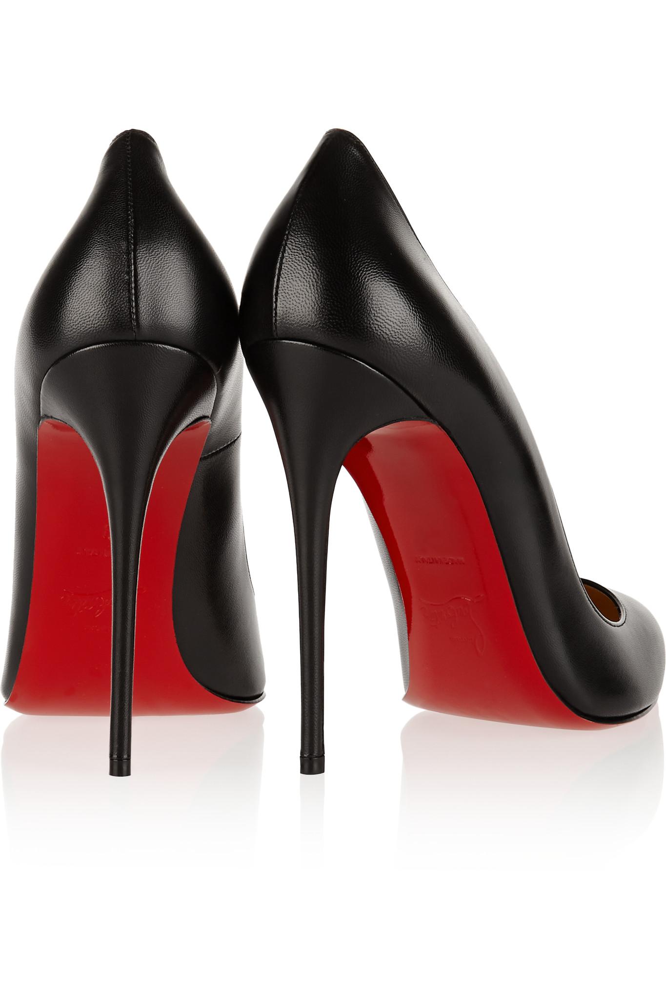 Christian Louboutin Dorissima Leather Pumps in Black - Lyst