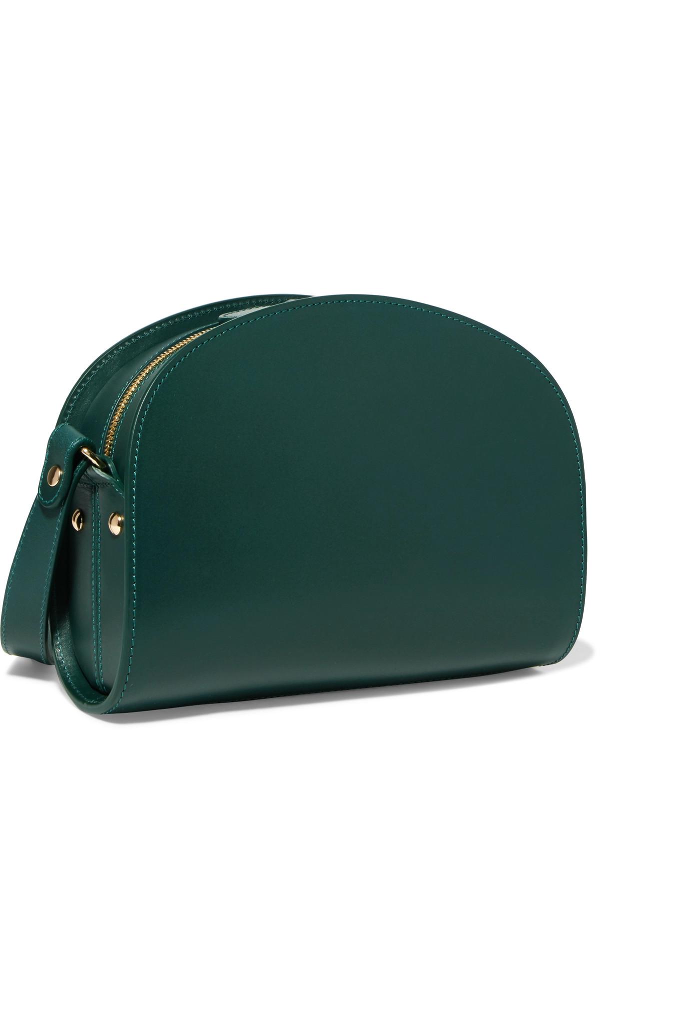 A.P.C. Green Mini Demi-Lune Bag – BlackSkinny