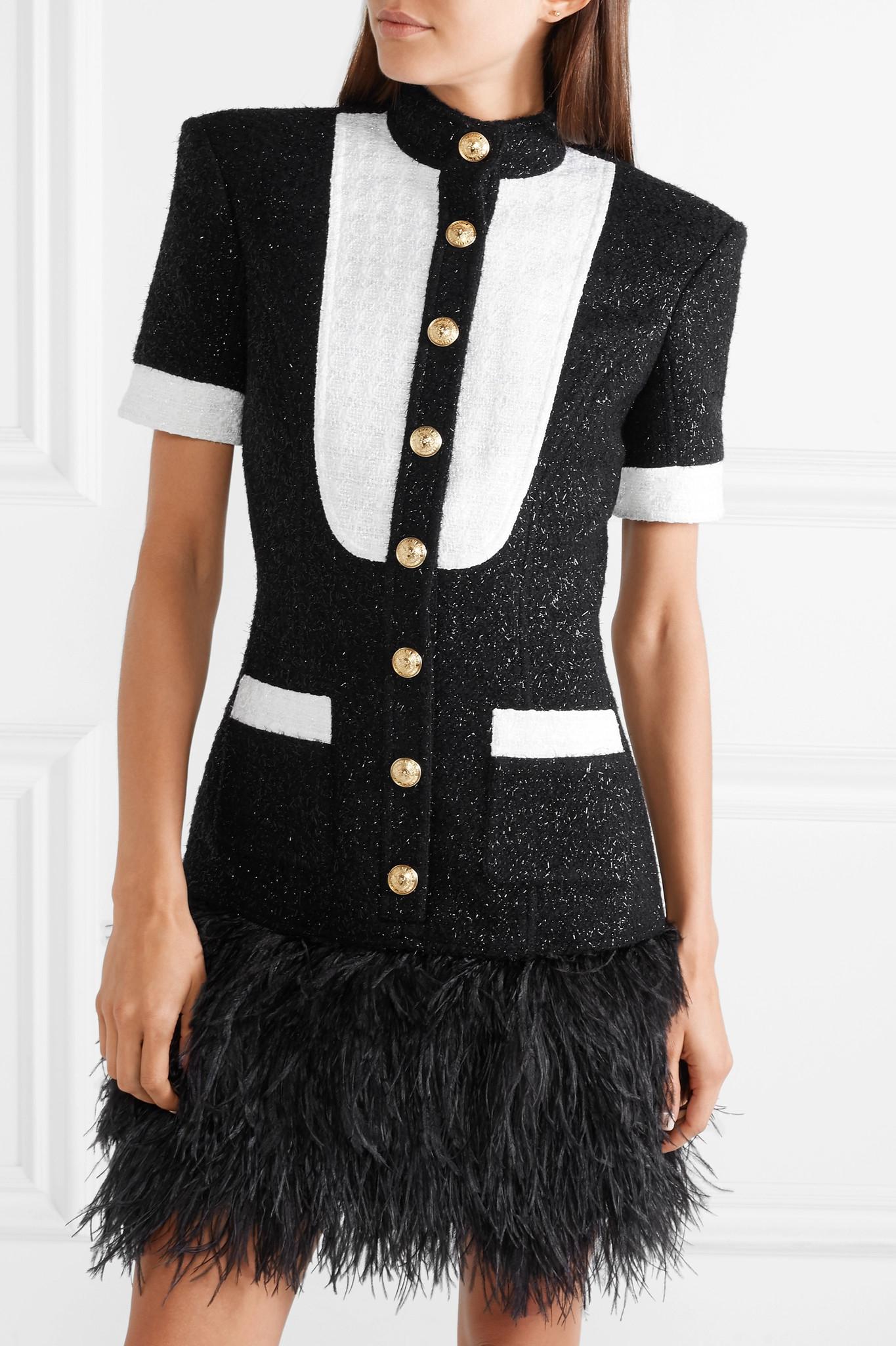 Rate the Dress: Pierre Balmain does ostrich feathers - The Dreamstress