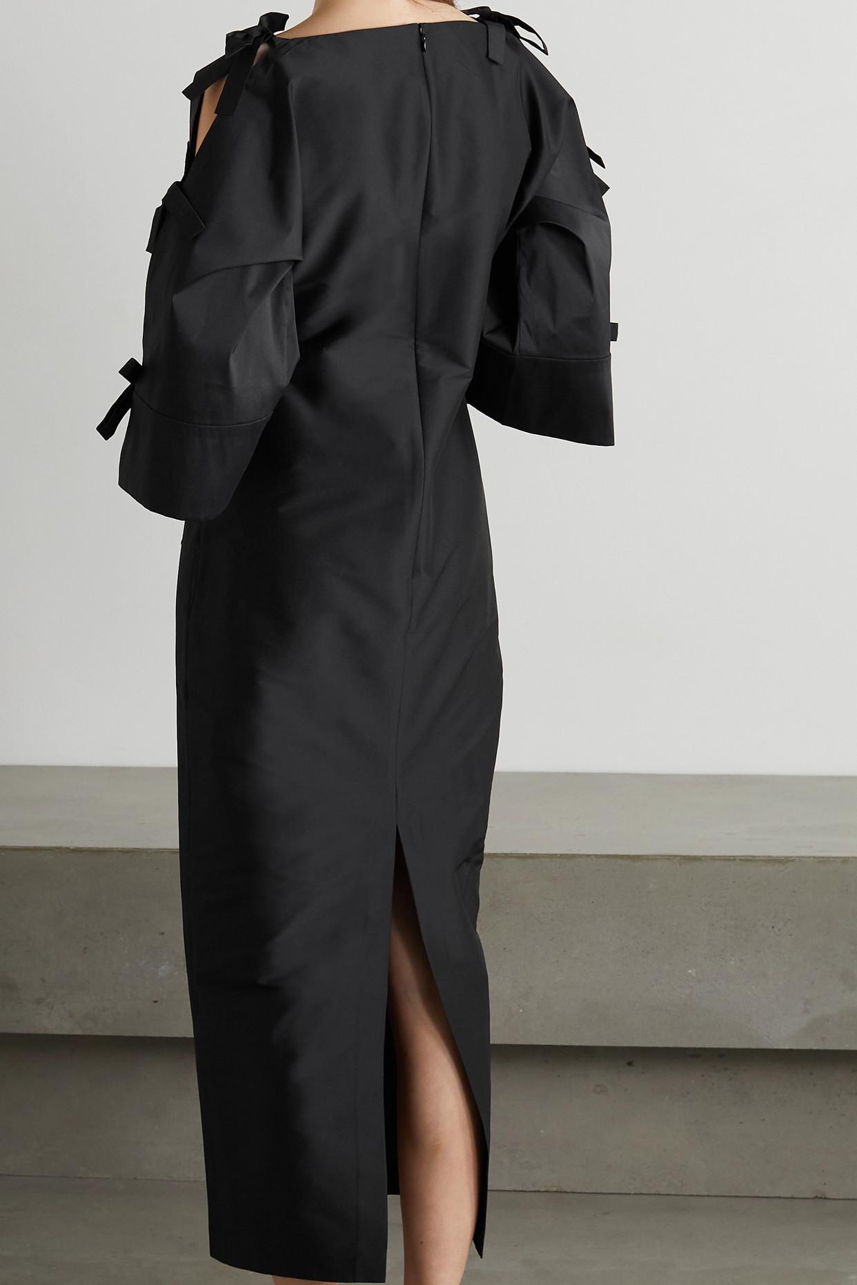 Robe en mohair à jacquard marguerite Camilla BERNADETTE en coloris Noir Femme Robes Robes BERNADETTE 