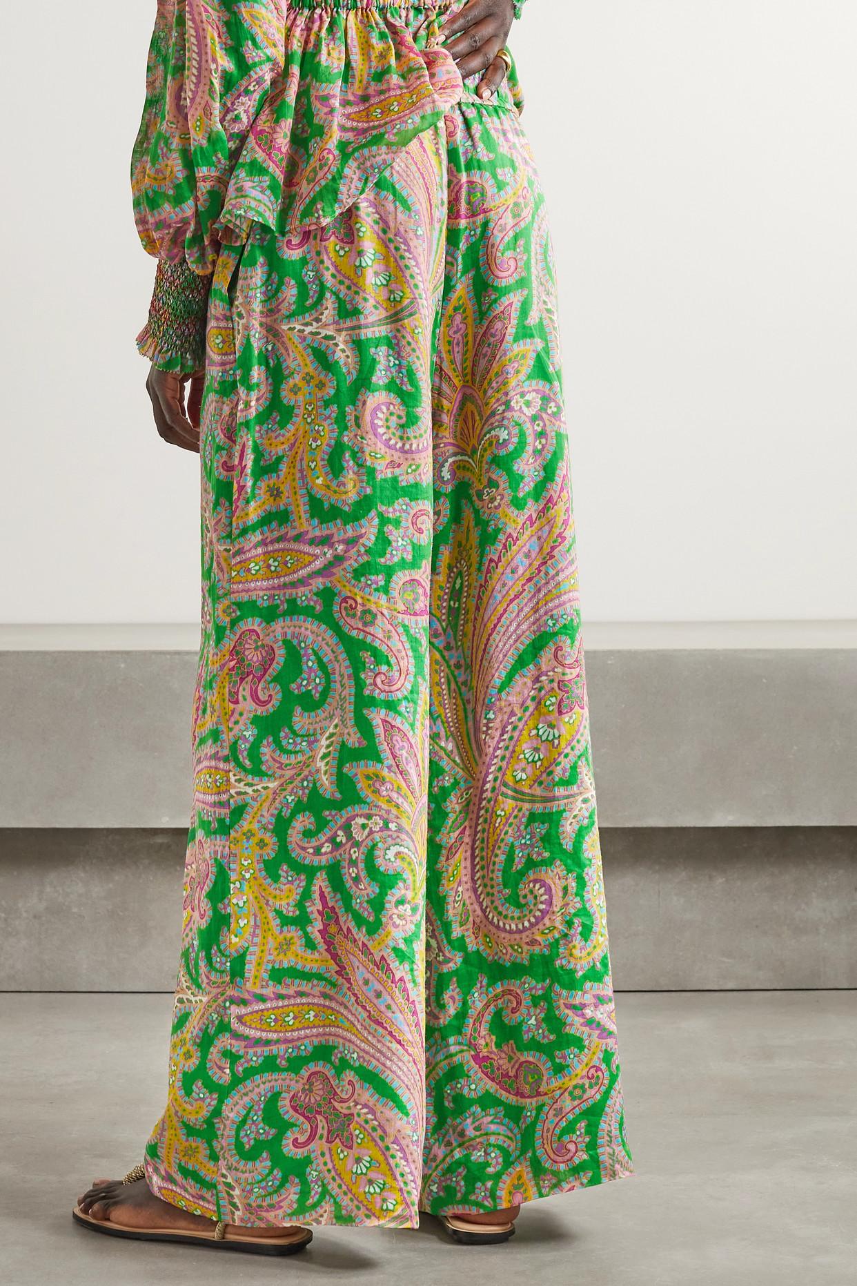 Zimmermann Teddy Paisley-print Ramie 