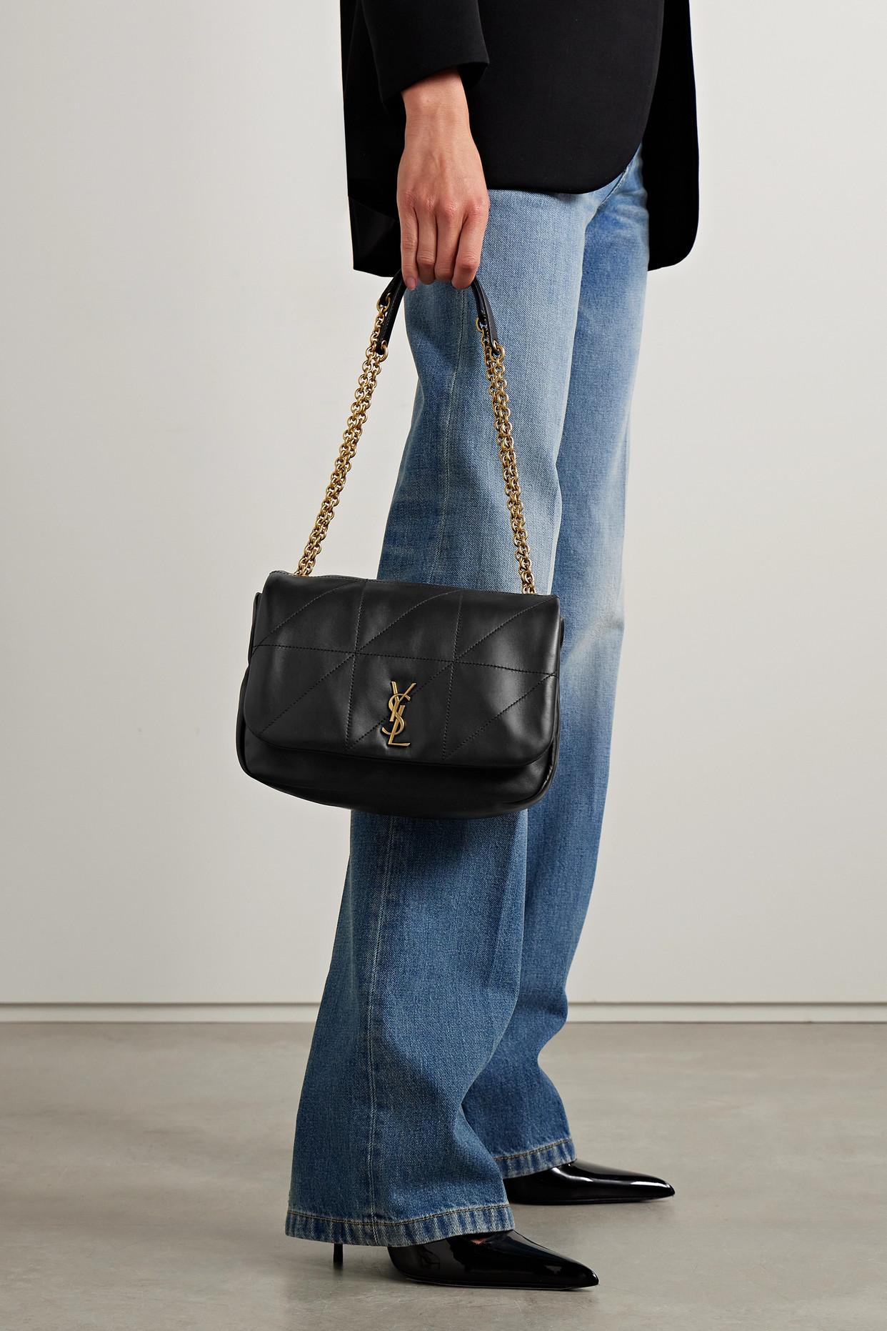 Saint laurent loulou small quilted cheap leather tote bag