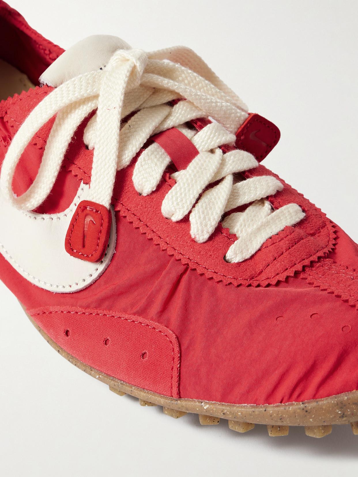 nike red suede shoes