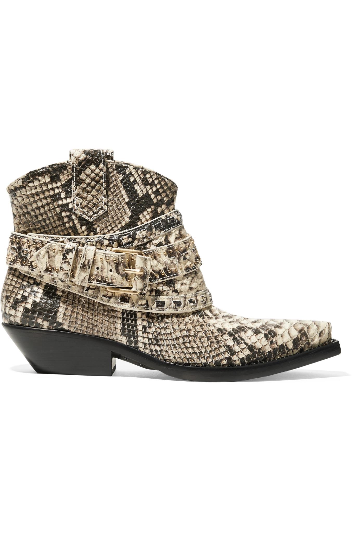 Zimmermann snake deals boots