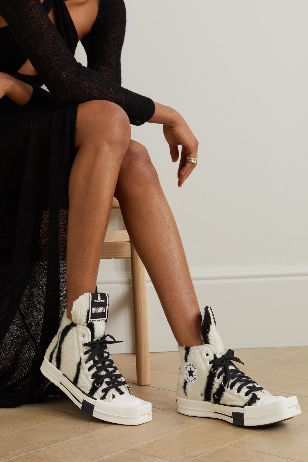 rick owens x converse chuck 70 turbodrk