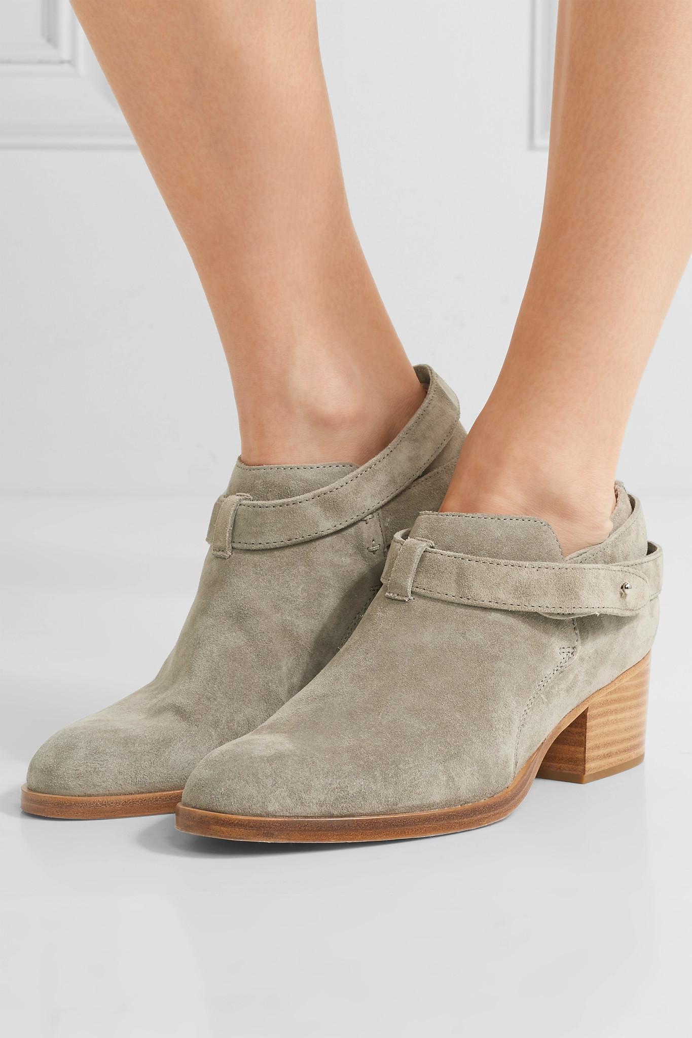 rag & bone harley suede ankle boots