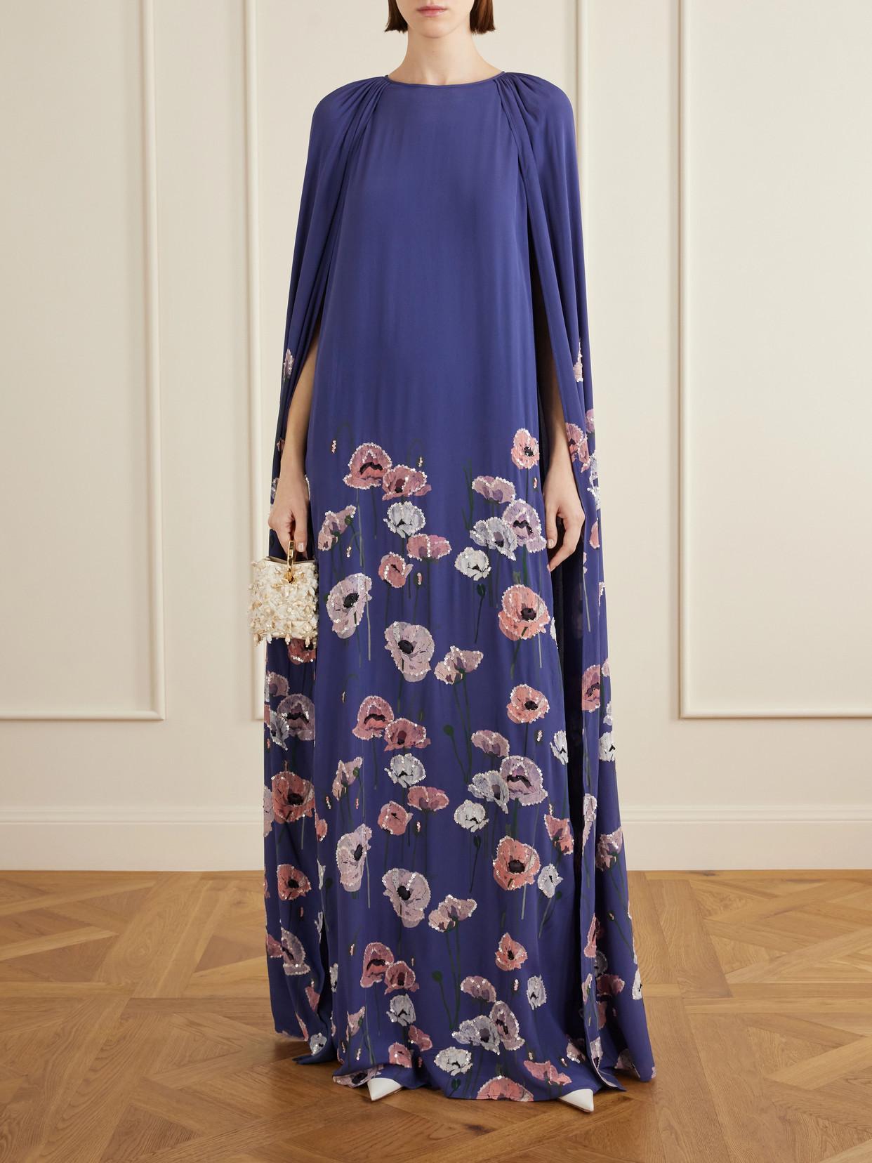 bernadette brown cape dress Formal dresses and evening gowns for Women | Online Sale up to 27% off Designed with a cowl YGroup_womens-captain-boot Blue Iridescent Sequins Lace-Up Size:XS (SIZE 0/2)