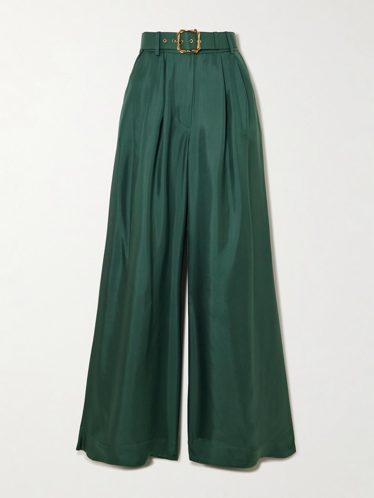 Green Zimmermann Pants for Women | Lyst