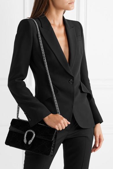 gucci dionysus velvet black