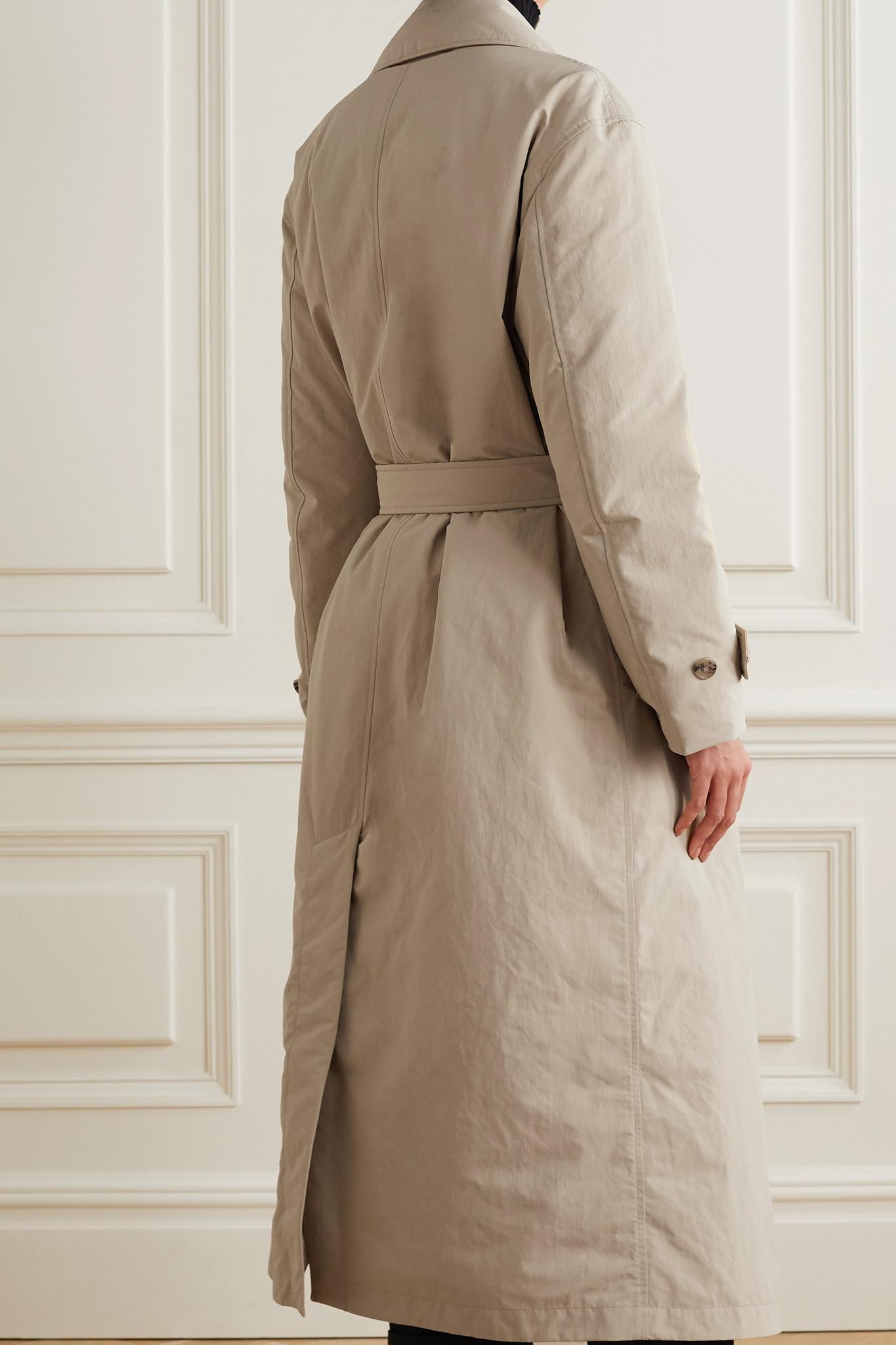 down duster coat