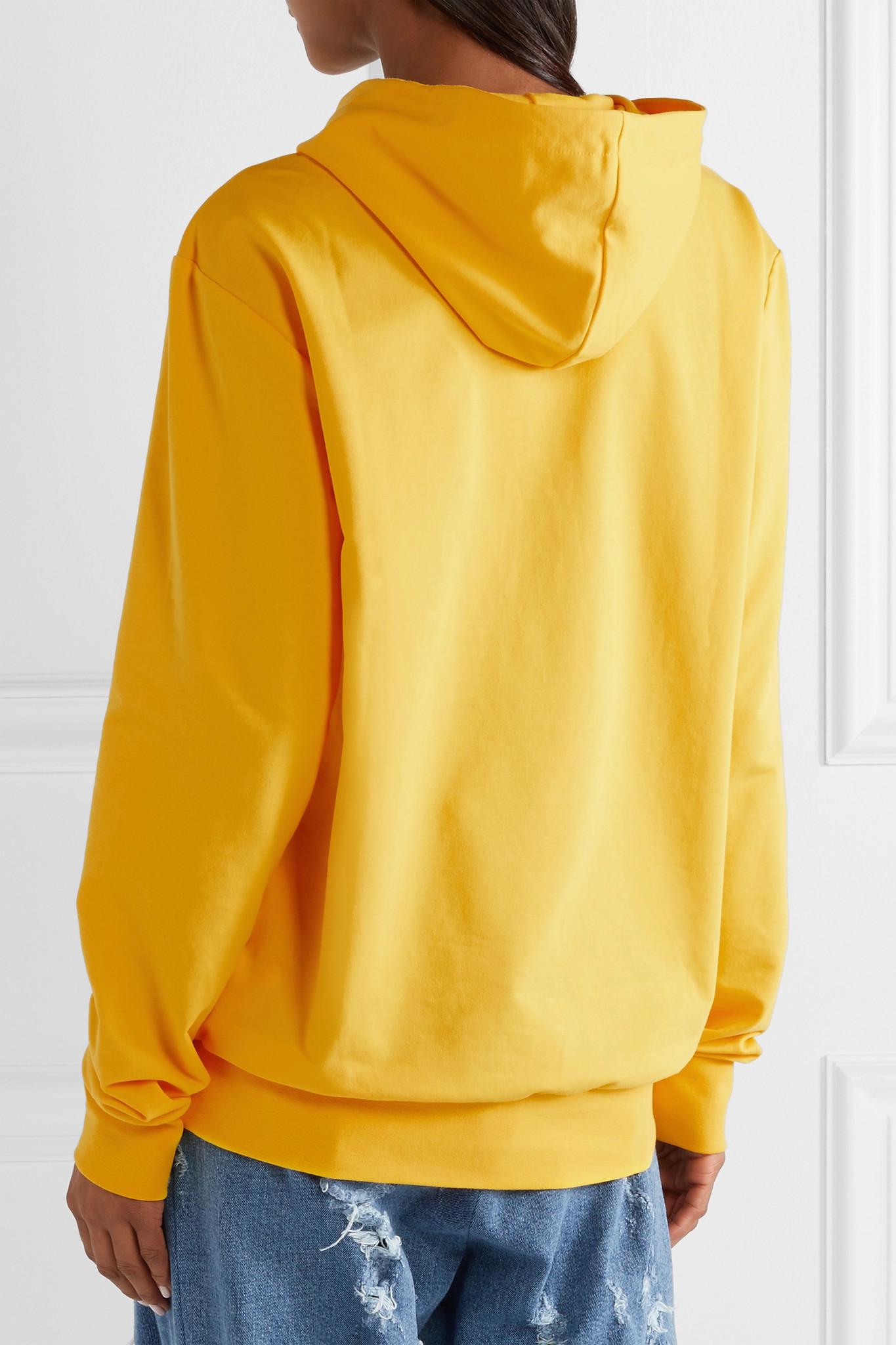 yellow balmain hoodie