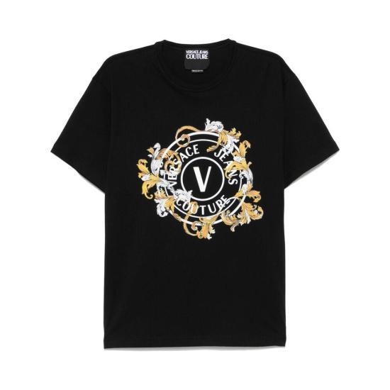 ★送料・関税込★VERSACE★SHORT-SLEEVED ROUND NECK T-SHIRTS★ Versace Short sleeve t-shirts for Men | Online Sale up to 39