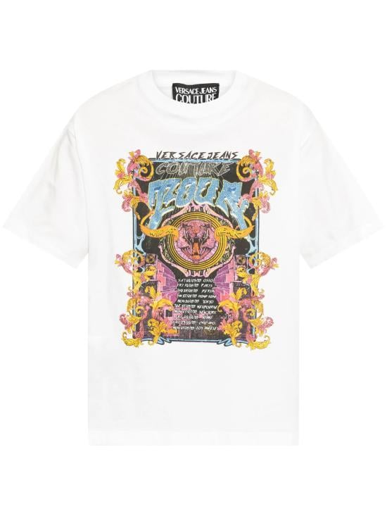 Versace Short sleeve t-shirts for Men | Online Sale up to 39