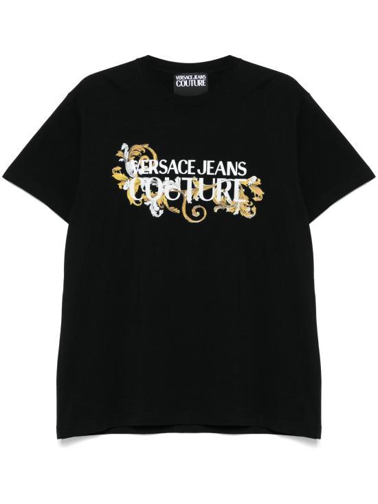 Tシャツ・カットソー VERSACE Short-sleeved t-shirts Versace Jeans Couture Short-Sleeve Zebra Logo T-Shirt