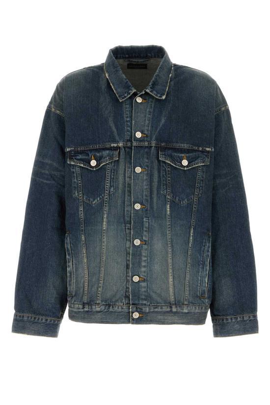 【関税&送料込】Balenciaga Denim Jacket Balenciaga Deconstructed Denim Jacket | Saks Fifth Avenue