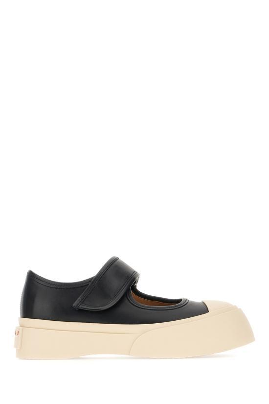 スニーカー MARNI Women Sneakers TCZW000502 MARNI DONNA Black Black Mary Jane sneakers Marni - women - MARNI