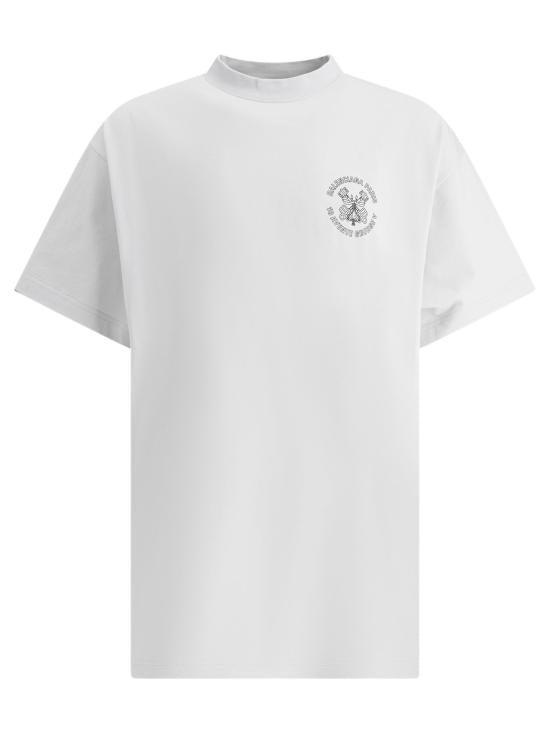 BALENCIAGA｜SHORT-SLEEVED ROUND NECK T-SHIRTS (773286 TP BALENCIAGA｜SHORT-SLEEVED ROUND NECK T-SHIRTS (773286 TP