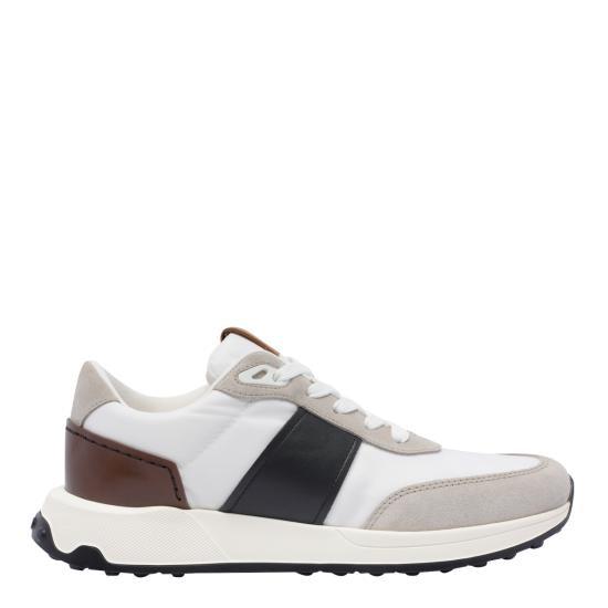 スニーカー TOD'S SNEAKERS PETROLIO Man MULTICOLOUR Sneakers in Leather and Technical Fabric