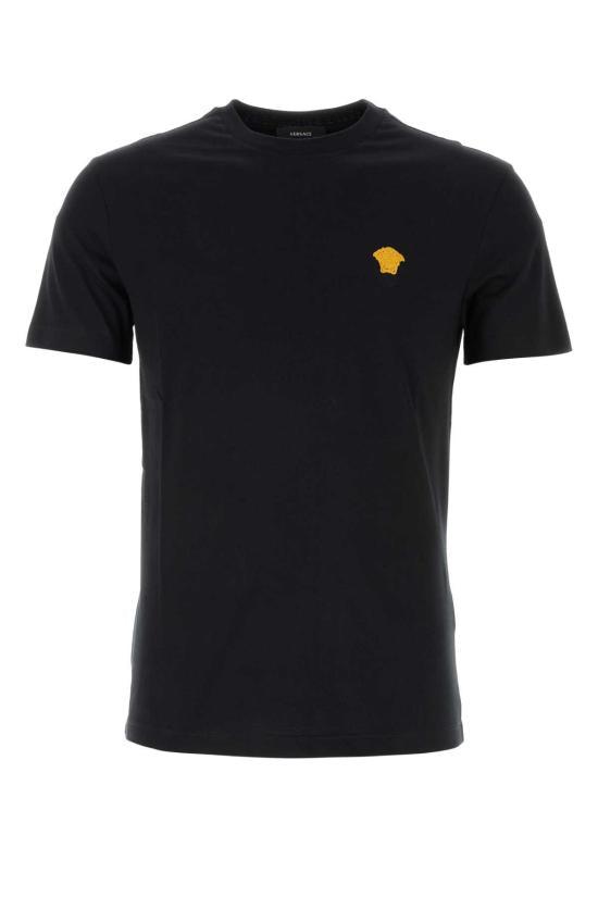 VERSACE｜SHORT-SLEEVED ROUND NECK T-SHIRTS (1014237 1A10 90_E77GAH6S3-