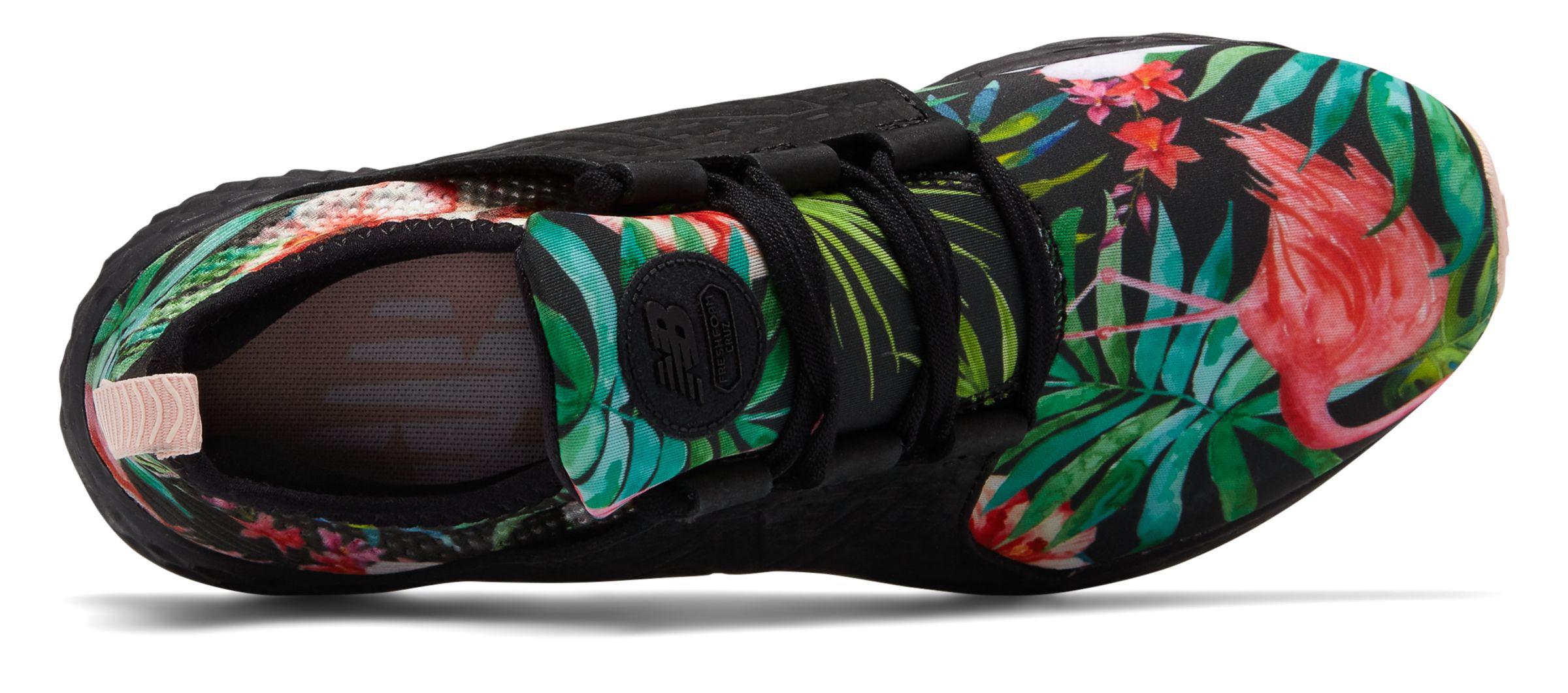 new balance floral cruz sneakers