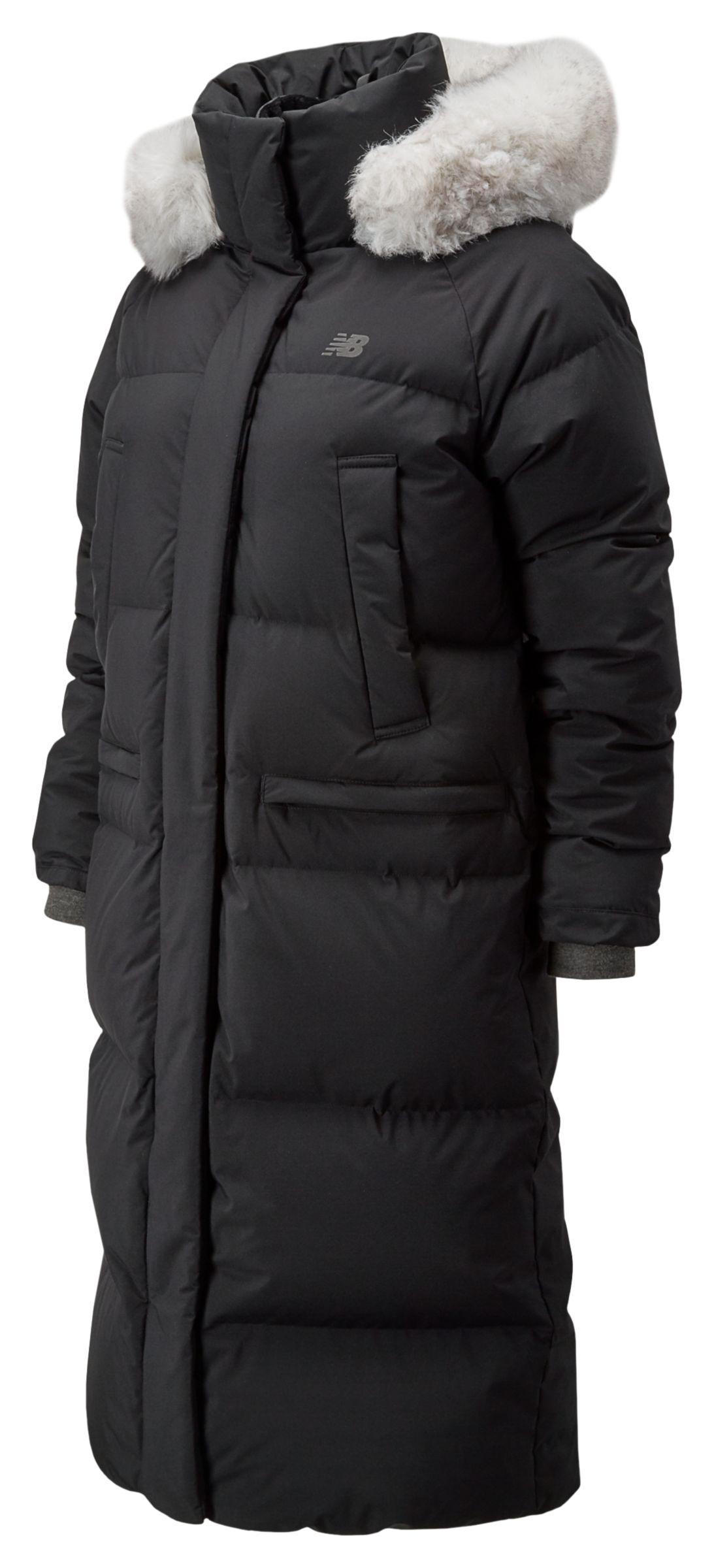 yuna maxi fur down jacket