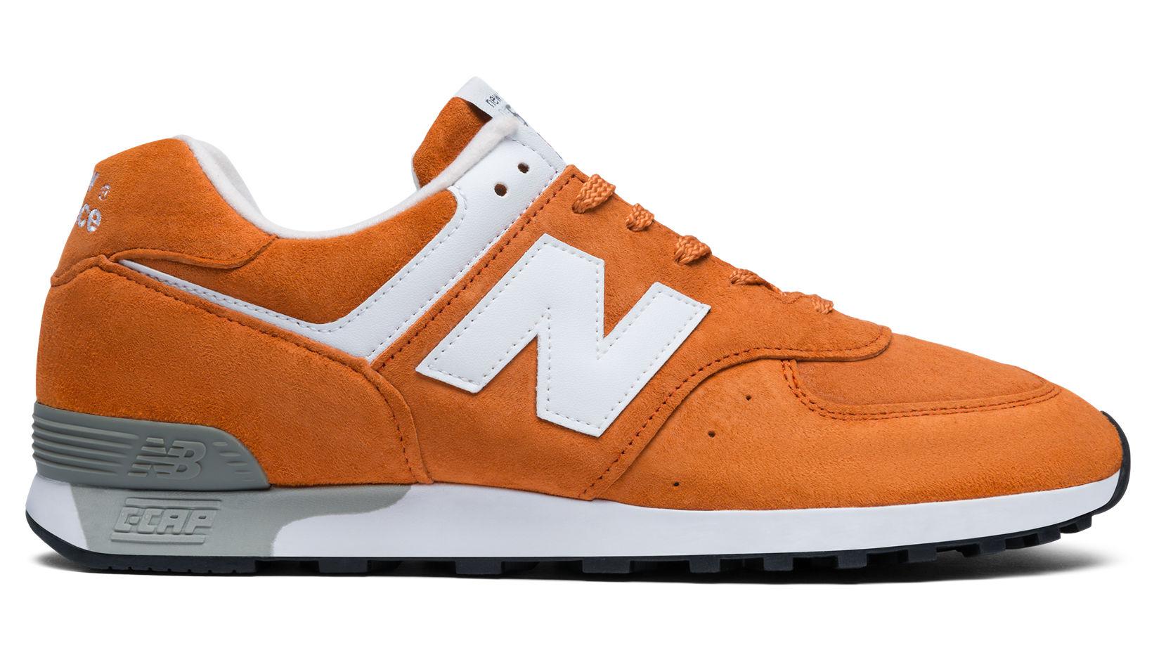 576 Made in UK Chaussures New Balance pour homme en coloris Orange | Lyst
