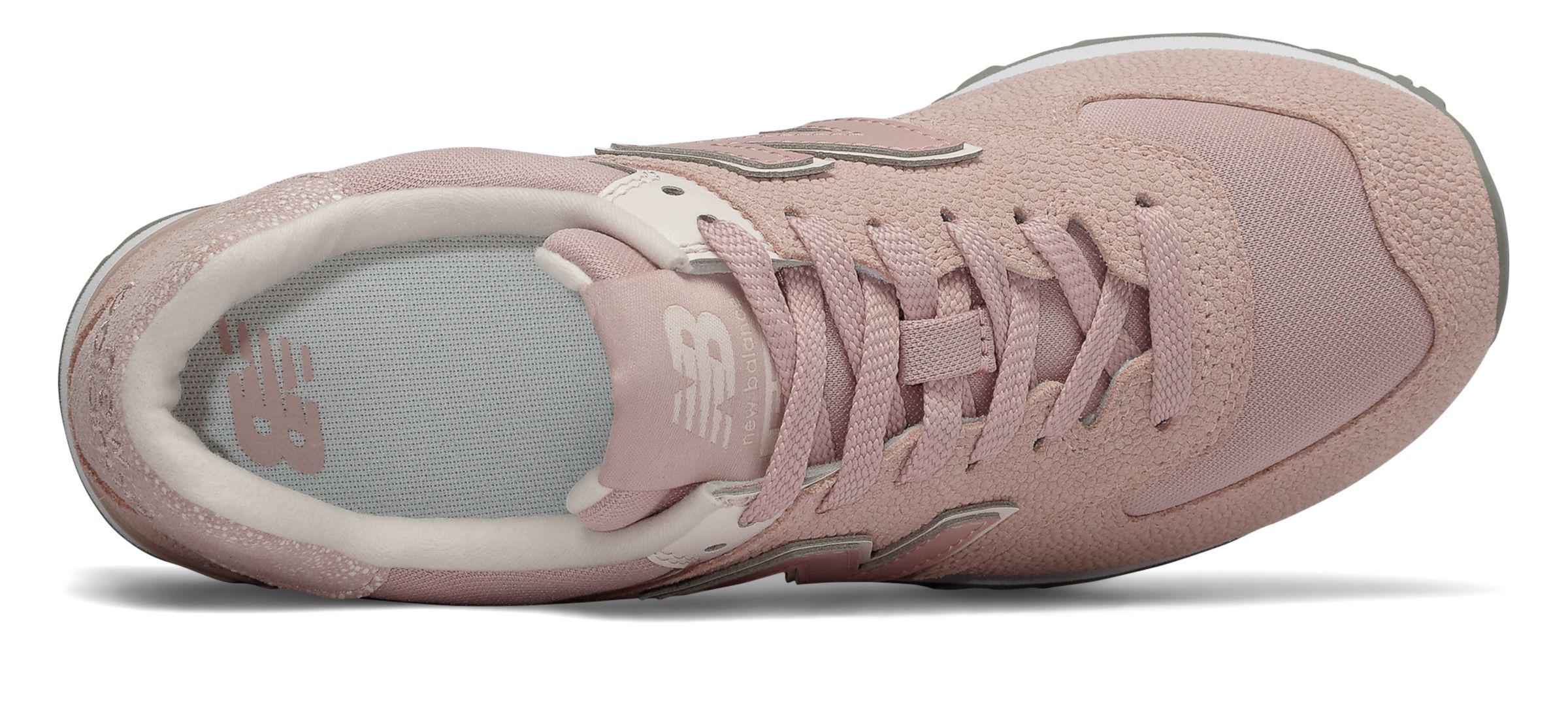 new balance 574 pink mist