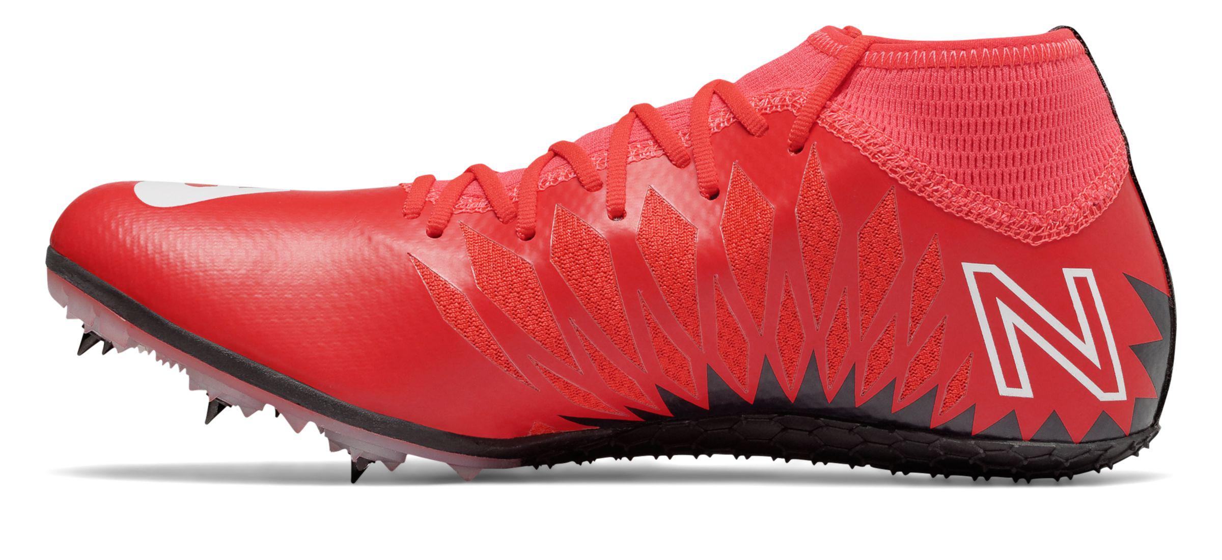 red new balance spikes