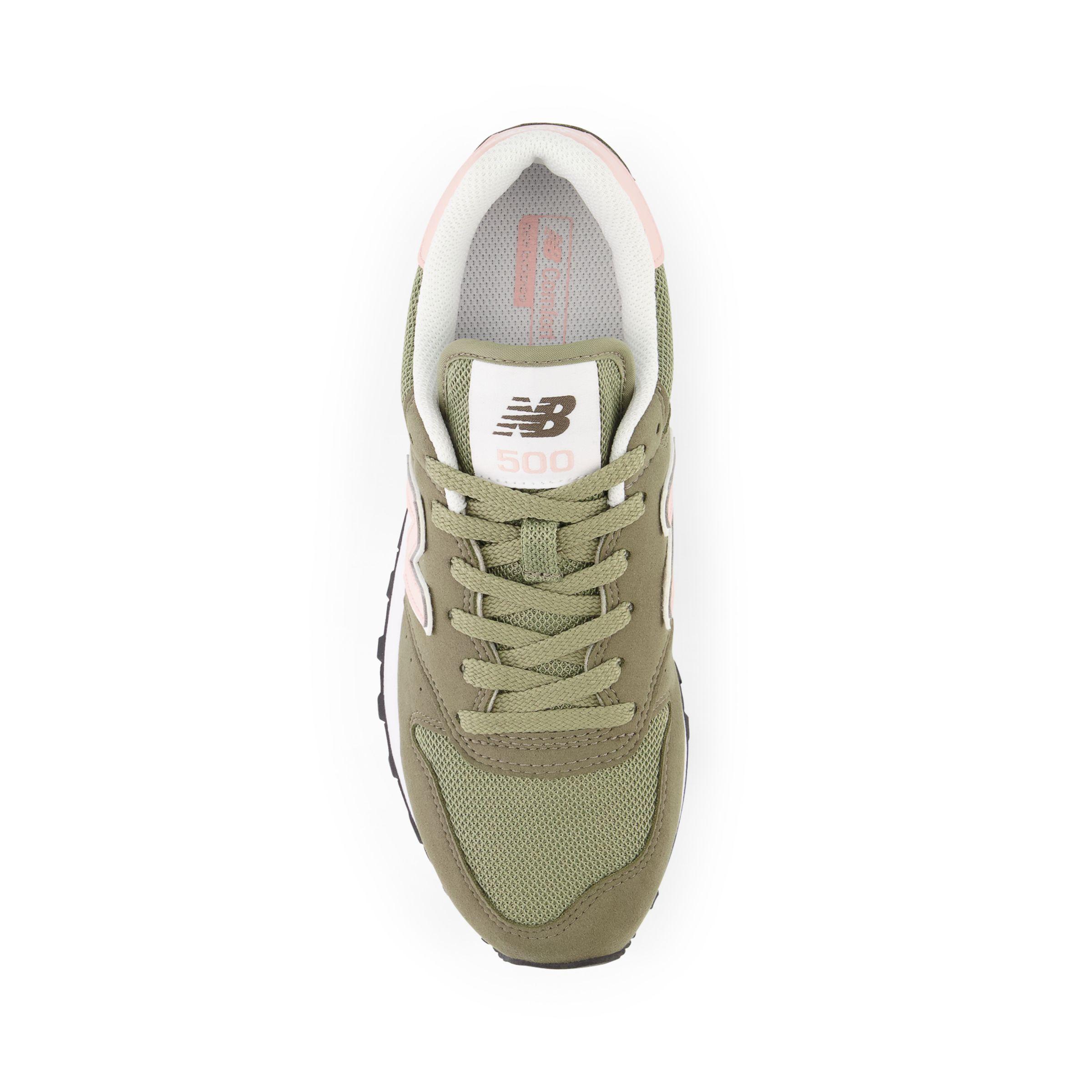 New balance deals green pink