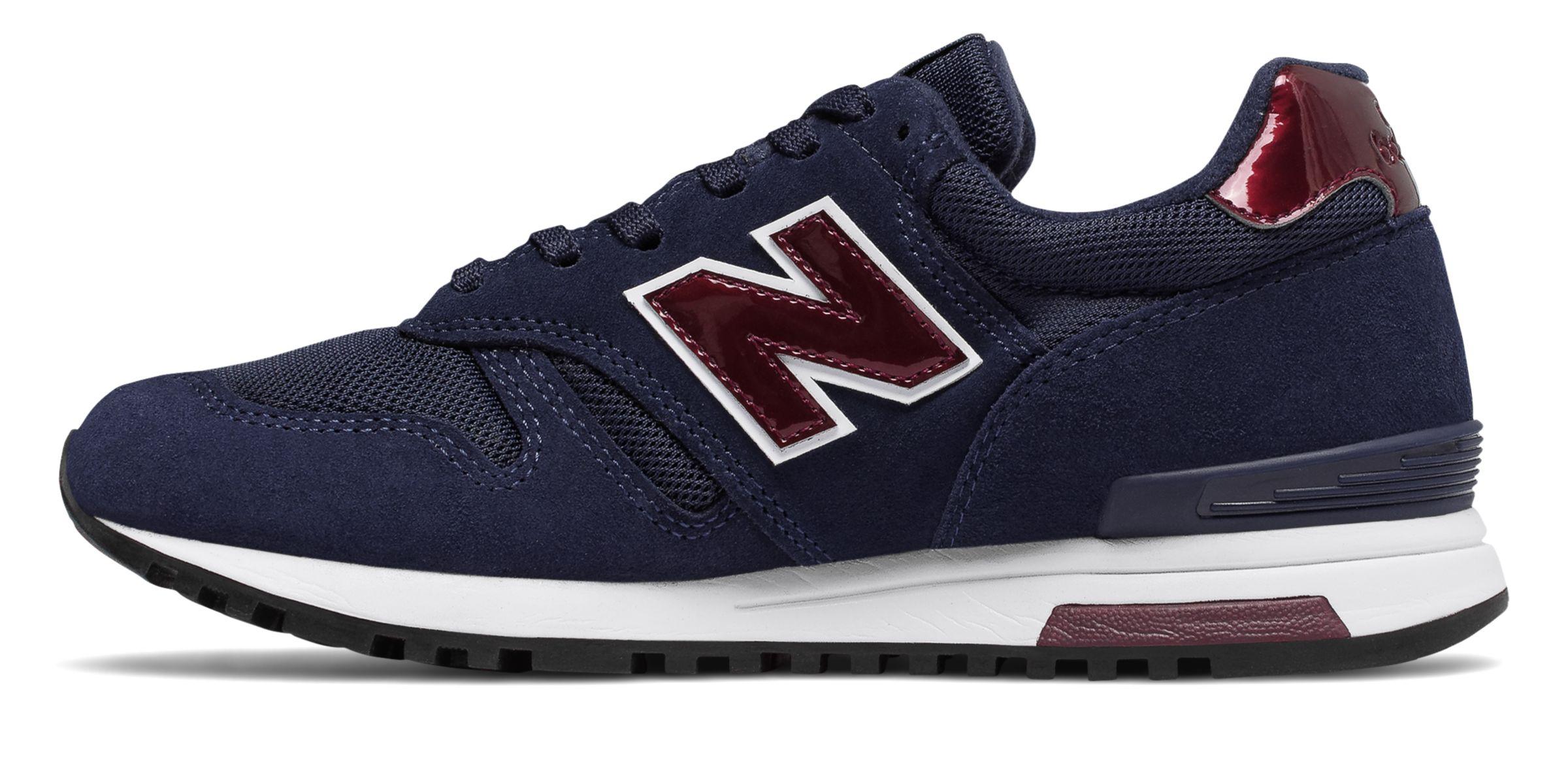 New Balance New Balance 565 Shoes in Navy/Merlot/White (Blue) - Lyst