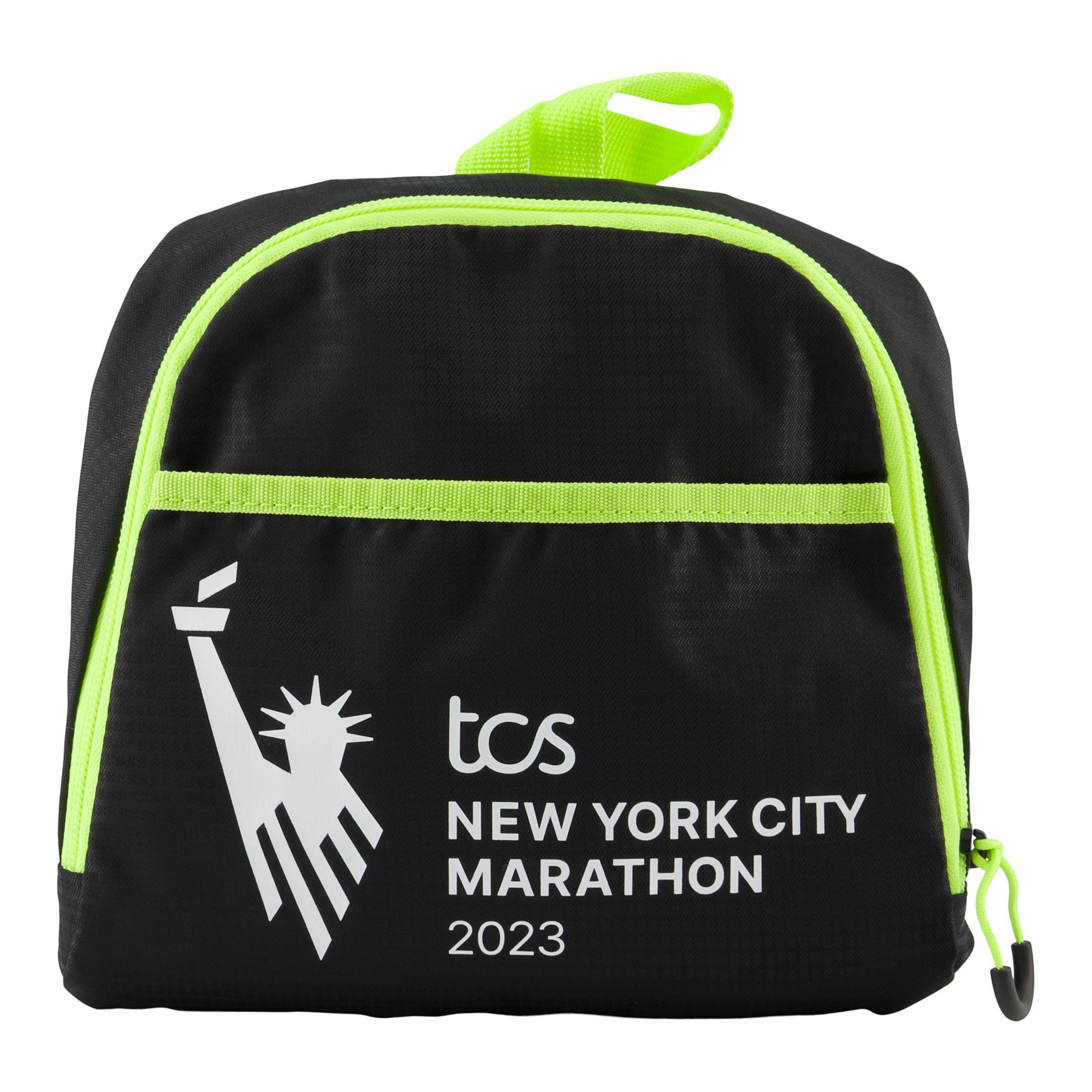New Balance Nyc Marathon Foldable Backpack in Green Lyst