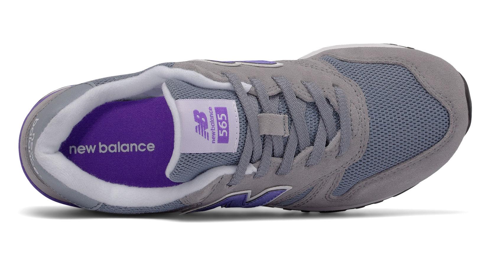 New Balance 565 in Grey Grey Purple 