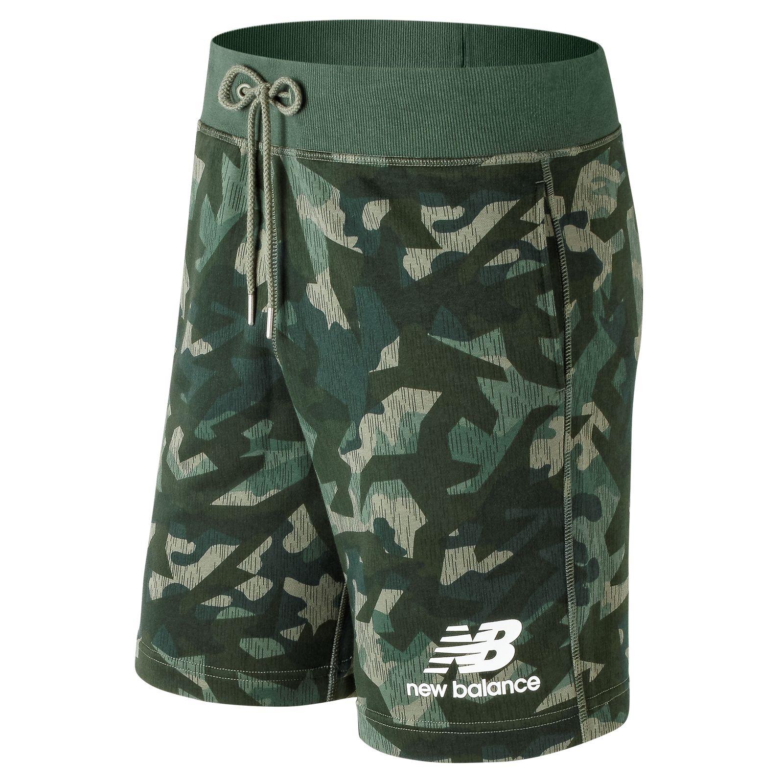 new balance green shorts