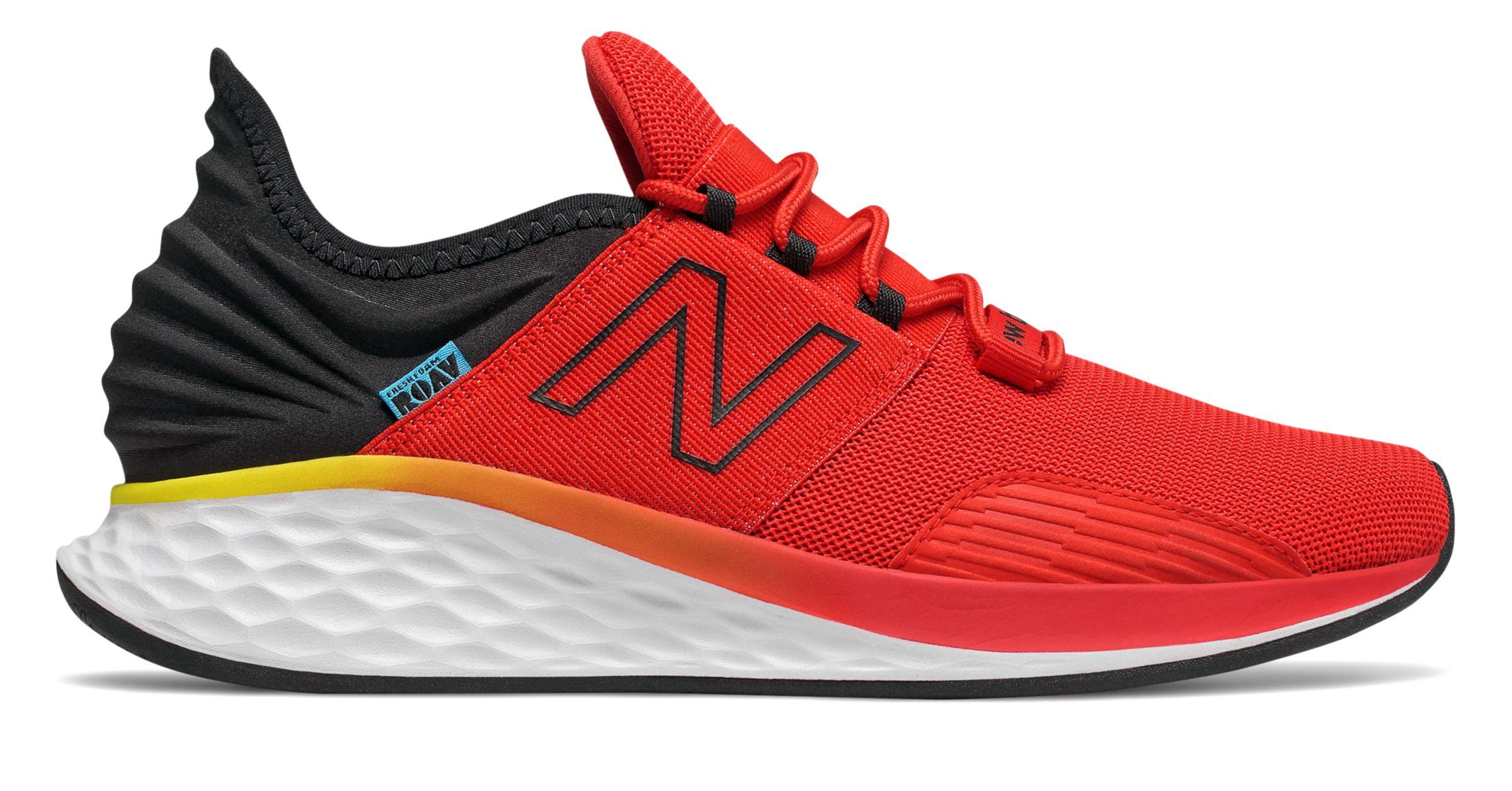 New Balance Rubber Fresh Foam Roav Boundaries in Red/Black ...