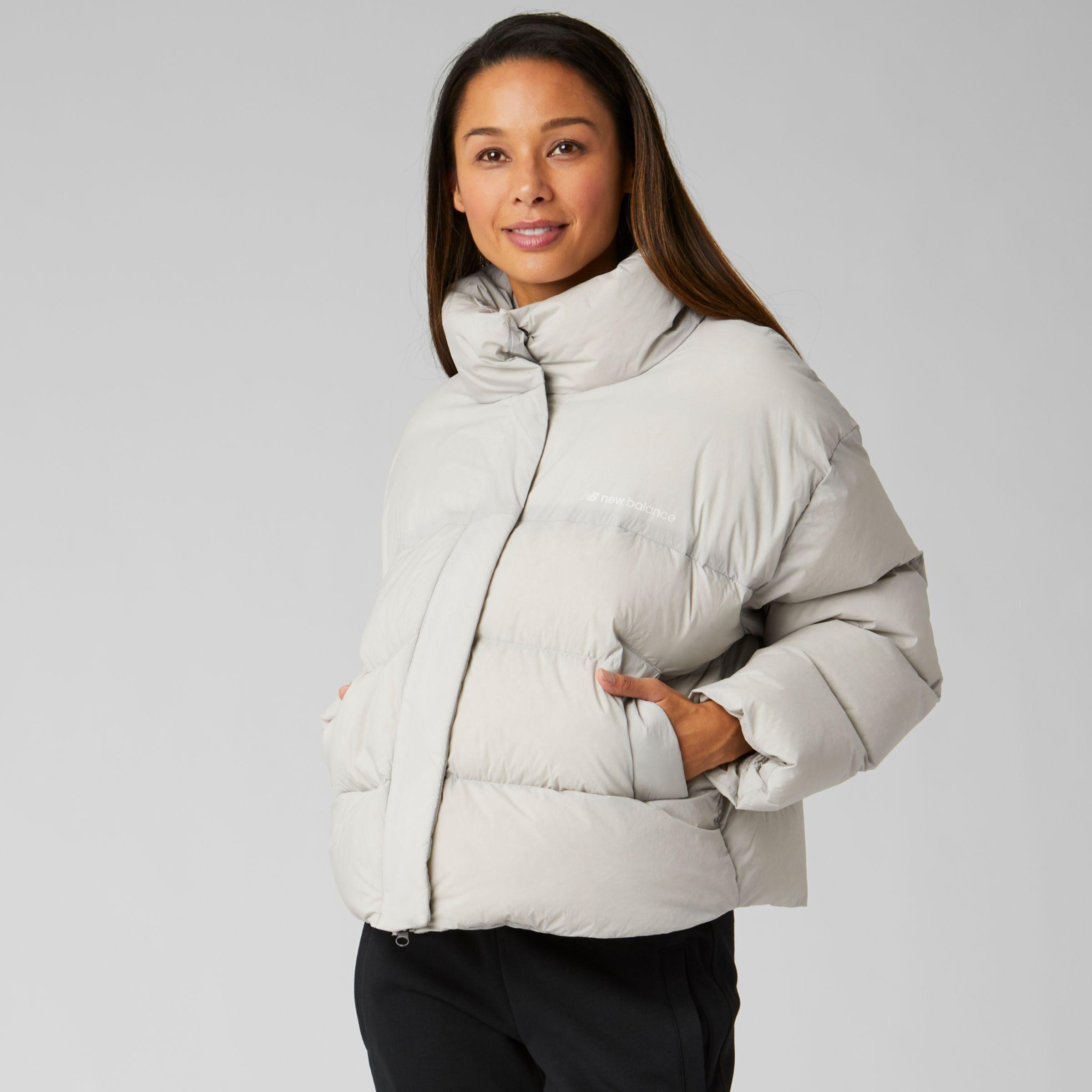 new balance heat down jacket