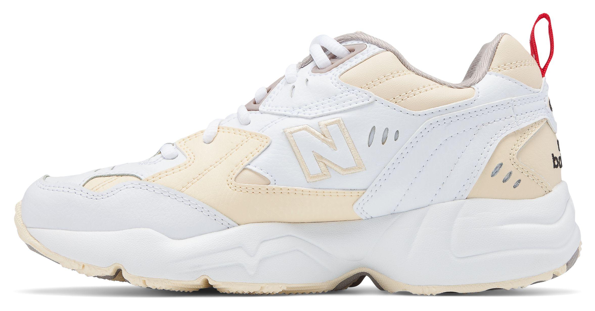 New Balance Leather 608 in White - Lyst