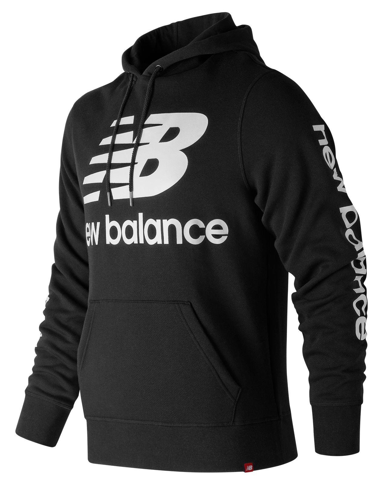 essentials nb logo hoodie