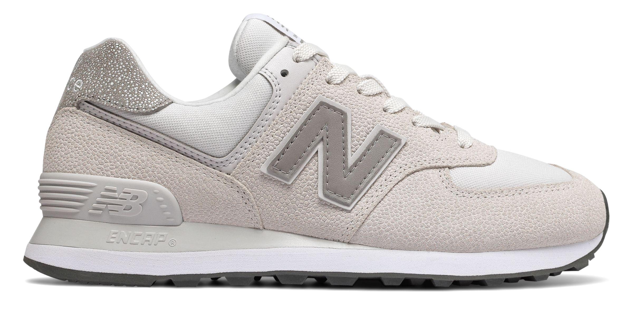 New Balance Suede 574 Pebbled Street - Lyst