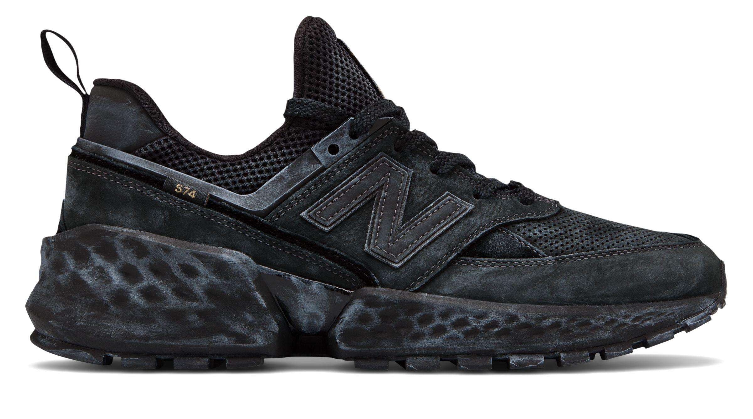 new balance 574 black caviar