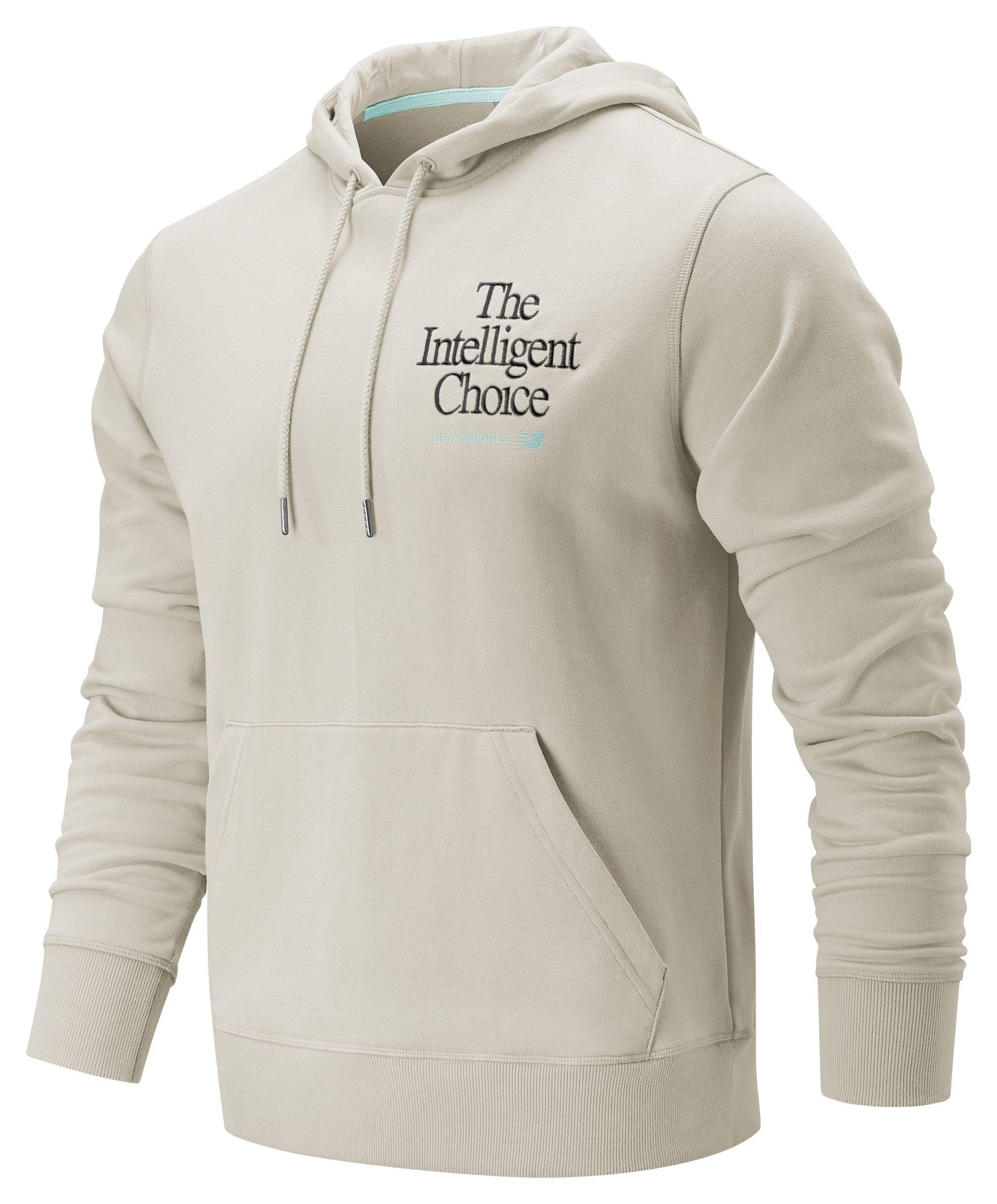 New Balance Intelligent Choice Hoodie in Natural for Men - Lyst