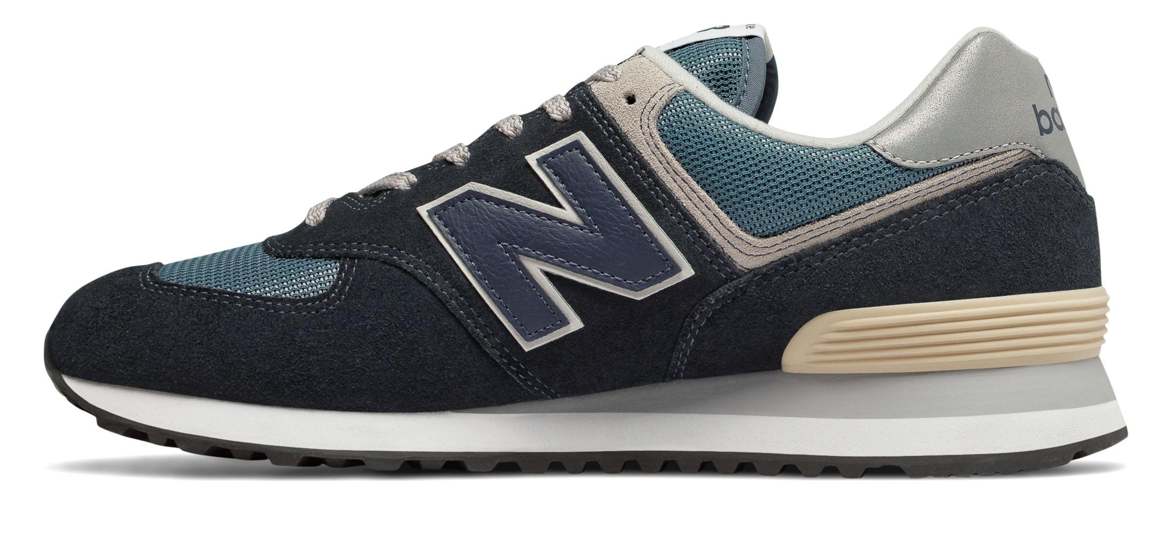 dark blue new balance 574