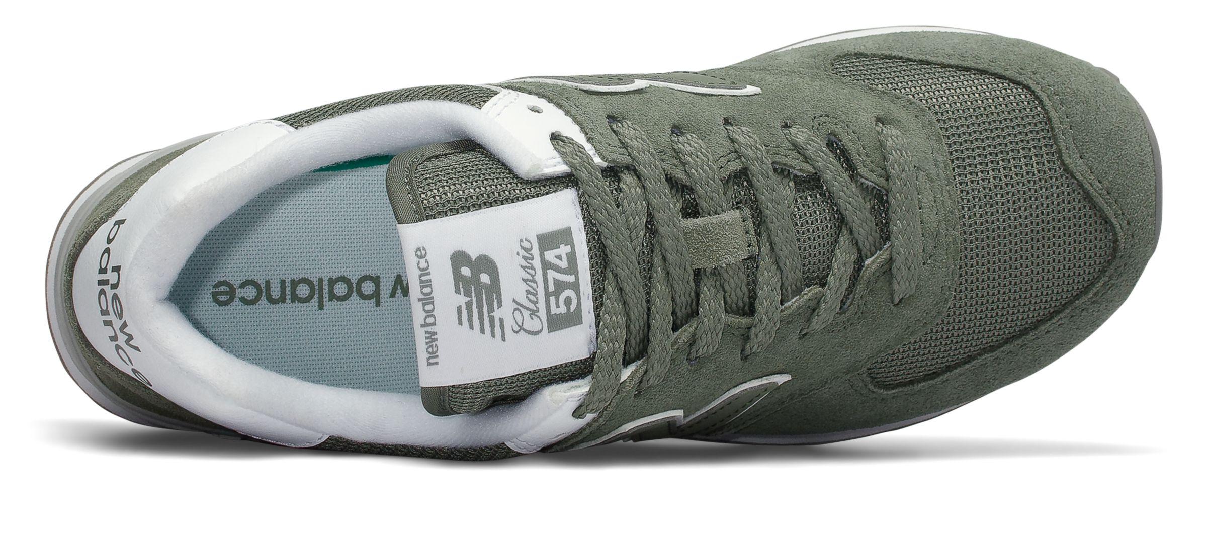 new balance 574 mineral green