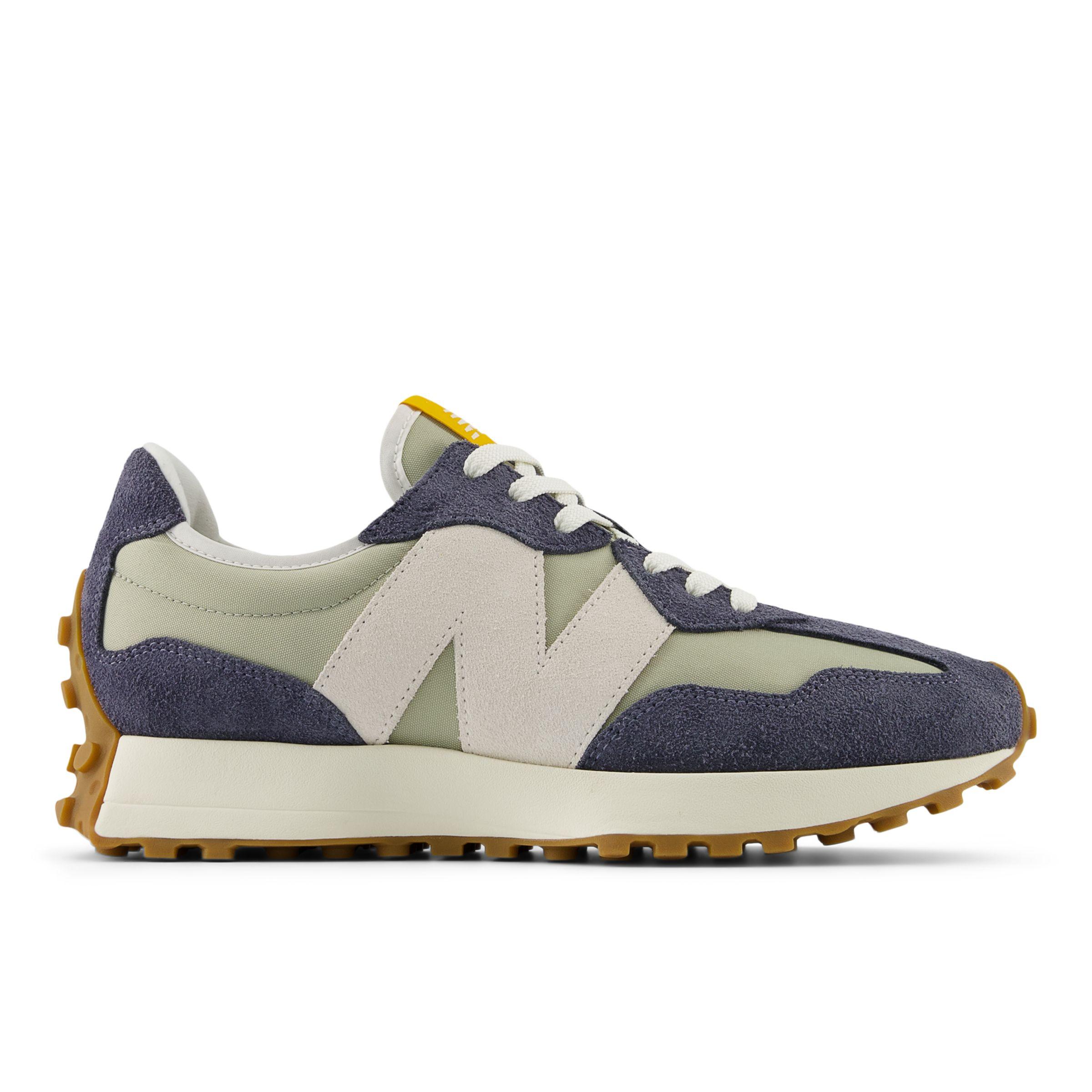 new balance 327 primary blue
