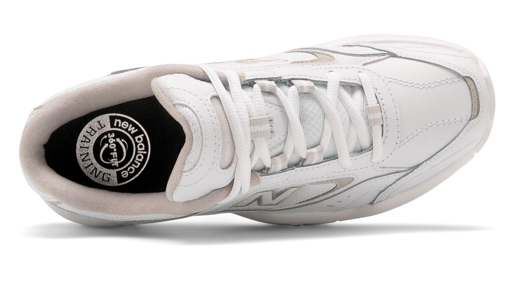 new balance 452 white with light cliff grey & black