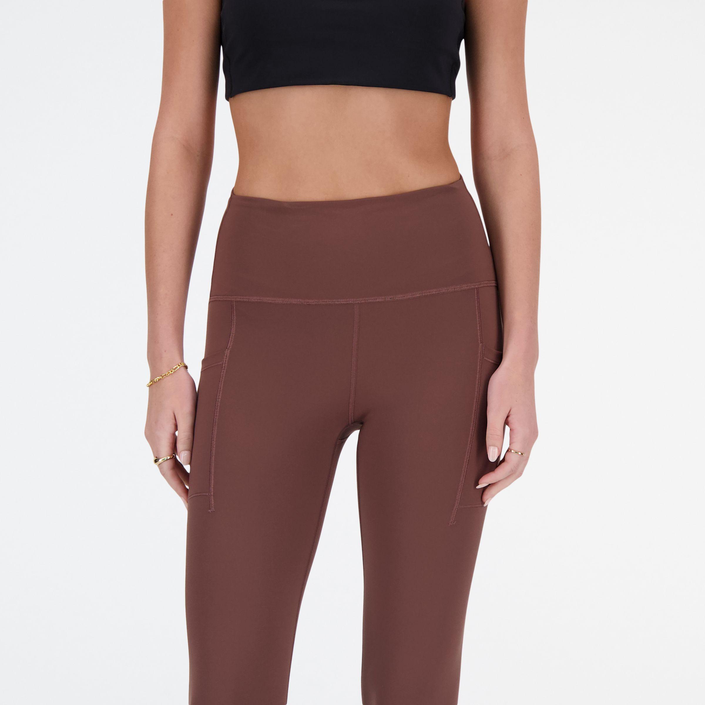 Legging marron clearance